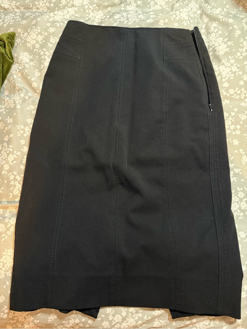White House Black Market Black Tailored Pencil Skirt